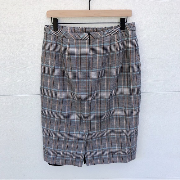 Talbots Plaid Pencil Skirt - Picture 2 of 3